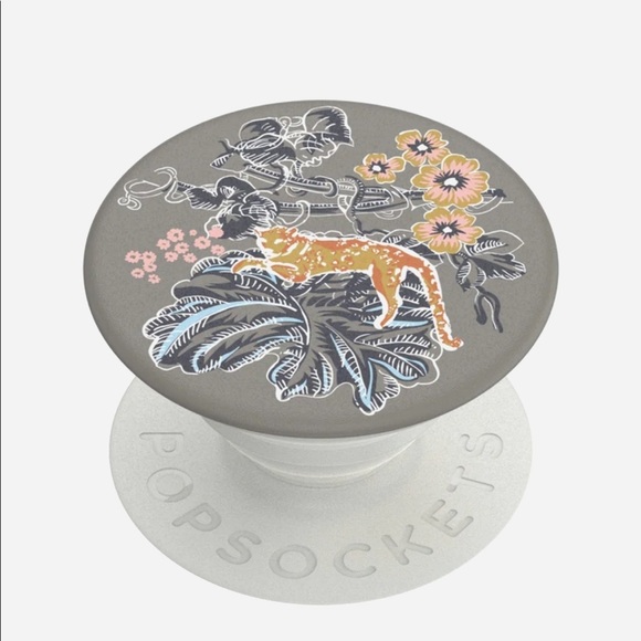 Vera Bradley PopSocket PopGrip
Rain Forest Toile Gray/Gold - Picture 1 of 4